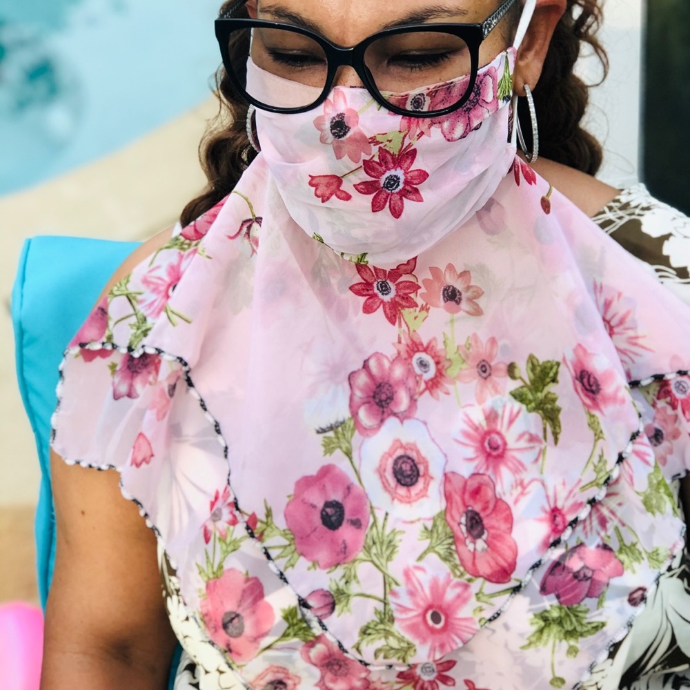 Floral Face Mask